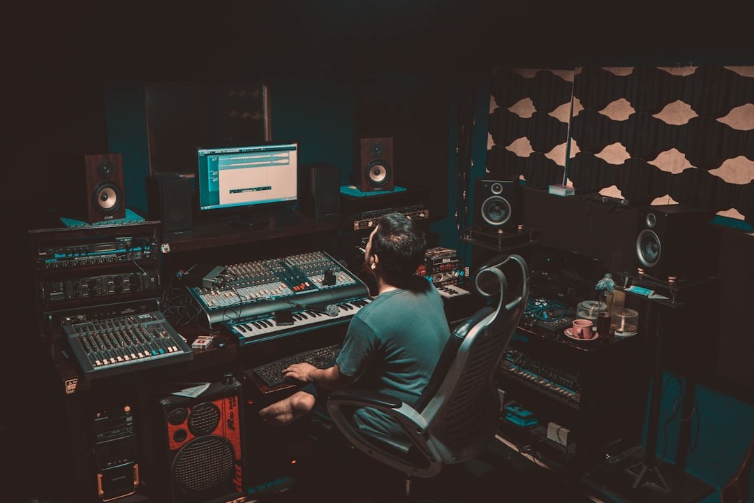 recording studio session
