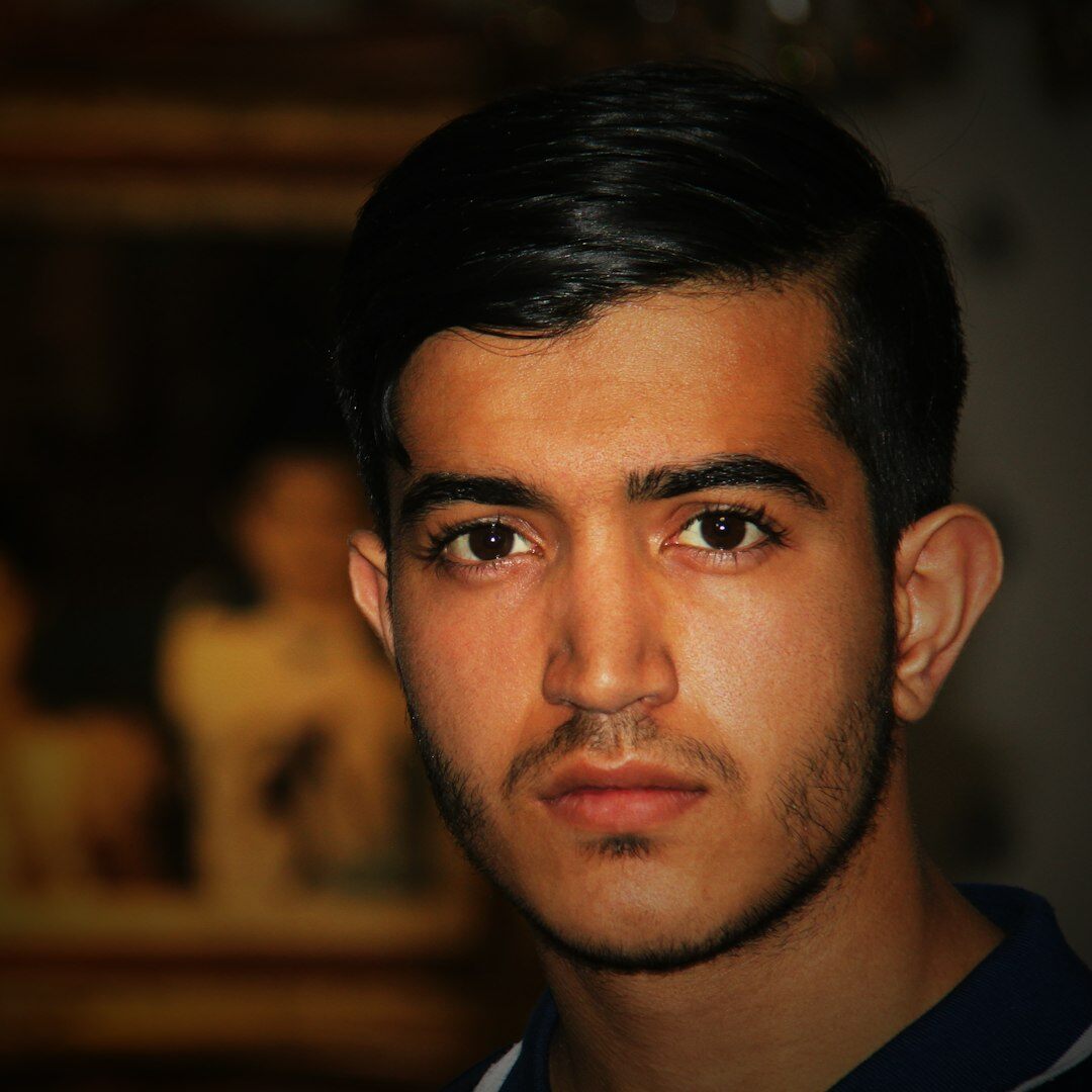 Portrait of a young Latino football player